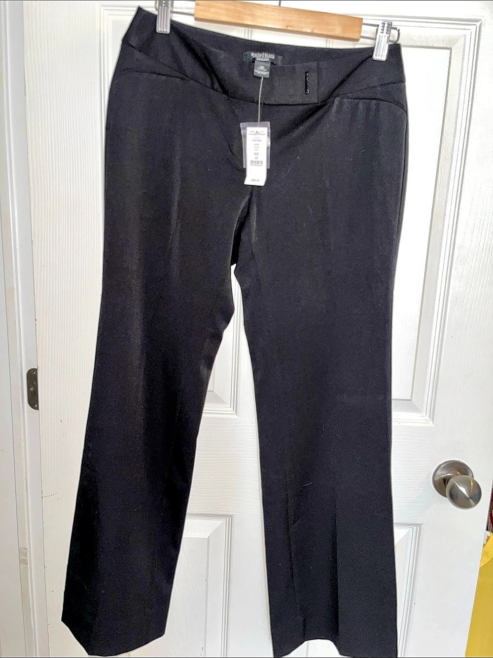 White House Black Market Wide Leg Trousers in Black Size Small NWT